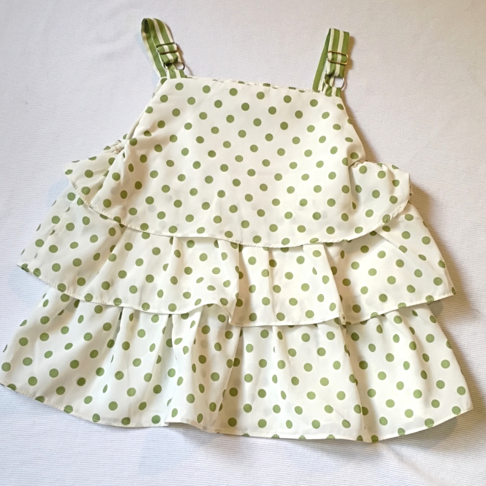 Peppermint Green Polka Dot Top And Pants - Picture 3 of 8